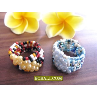 Beading Rings Seeds Friendship For Lady